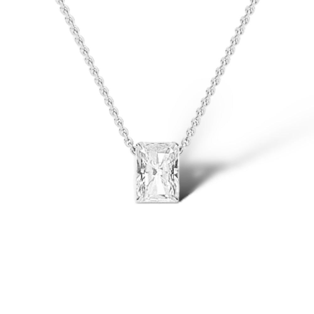 Radiant Diamond Necklace