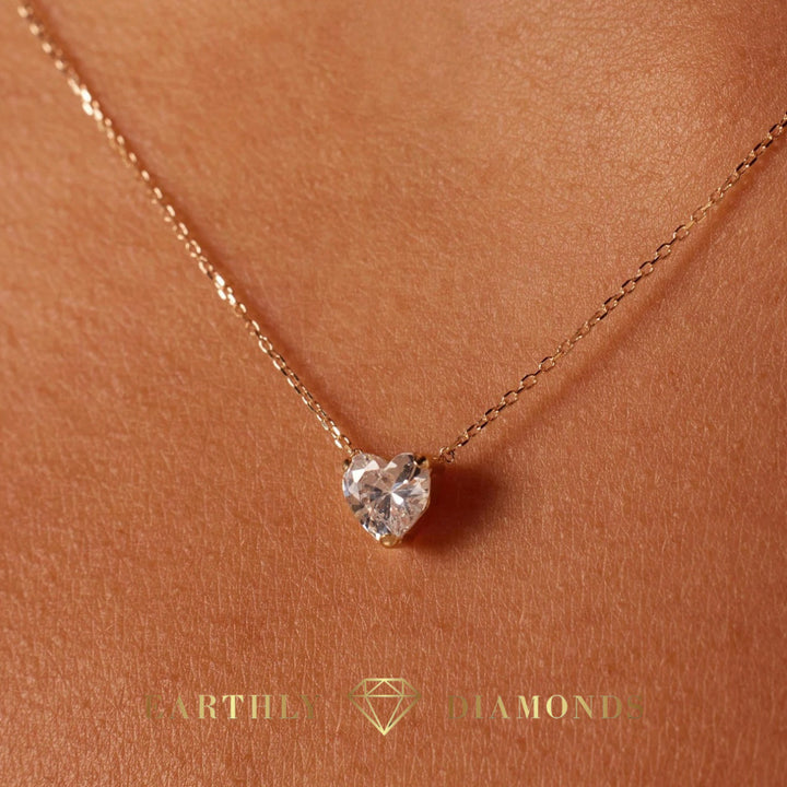 Heart Diamond Necklace