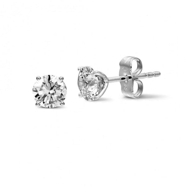 0,80CT D VVS2 STUD EARRINGS