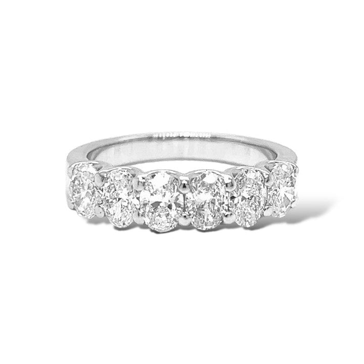 7 Oval Diamond Ring