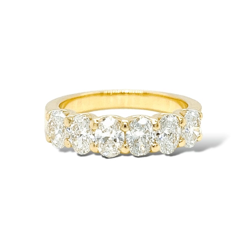 7 Oval Diamond Ring